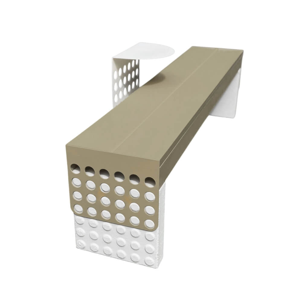 ม้านั่งภายนอก SALABANSUAN DOT BENCH PLUS ม้านั่ง+โต๊ะ 150CM สีเบจ_0
