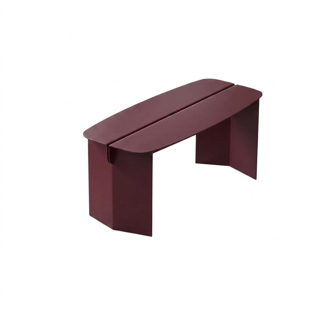 ม้านั่งภายนอก SALABANSUAN O-RI BENCH 1.10 สีแดง