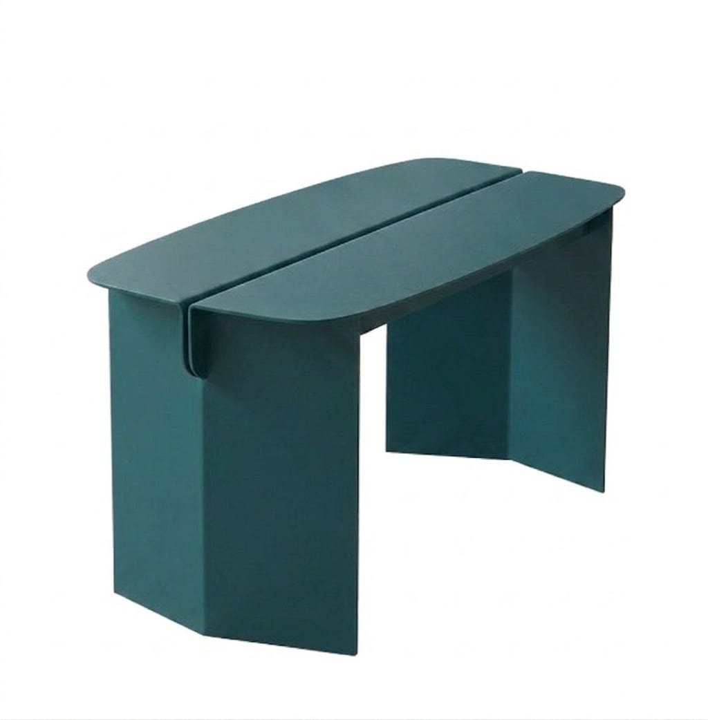 ม้านั่งภายนอก SALABANSUAN O-RI BENCH 0.6 สีเขียวเข้ม_0