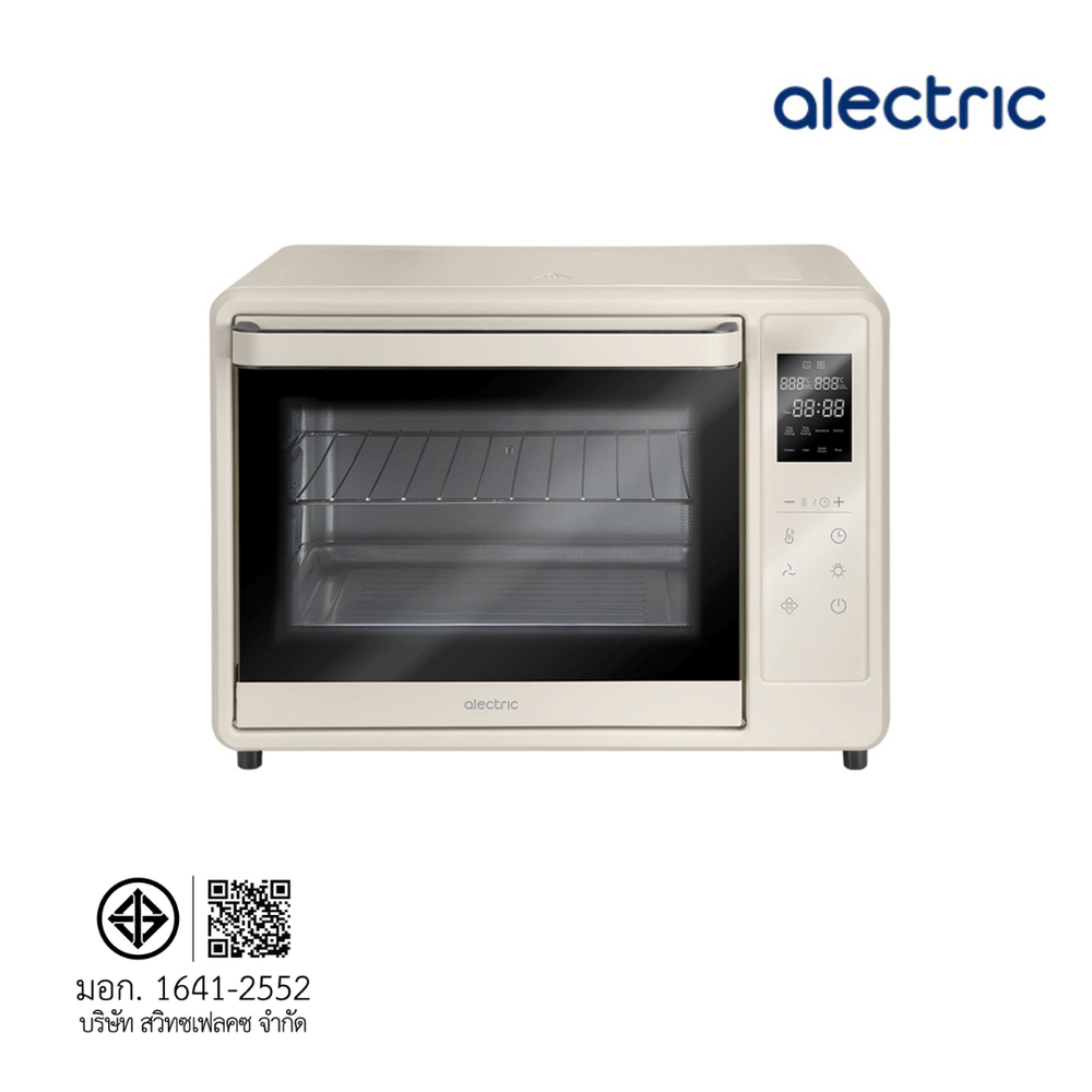 เตาอบไฟฟ้า ALECTRIC รุ่น EO-V2 สีครีม