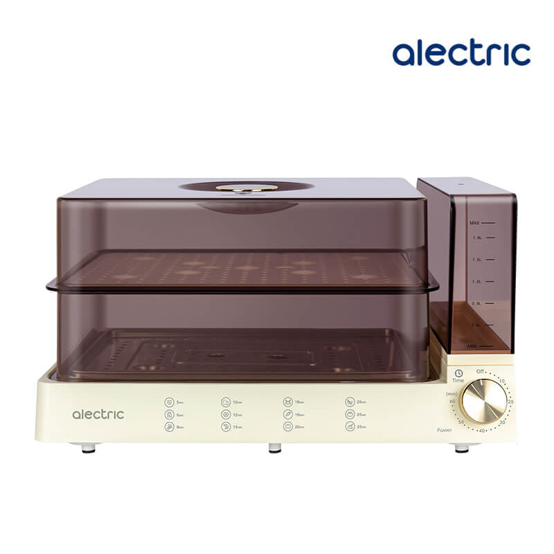 หม้อนึ่งไฟฟ้า ALECTRIC รุ่น ST-ONE สีครีม_0