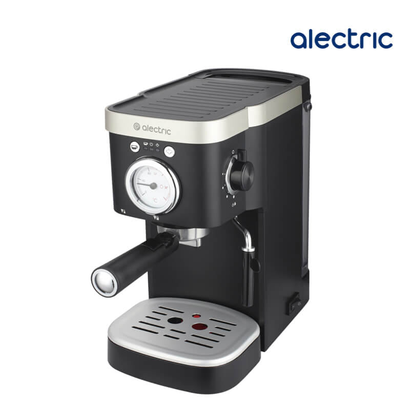 เครื่องชงกาแฟแรงดัน ALECTRIC รุ่น AATTE ONE สีดำ_1
