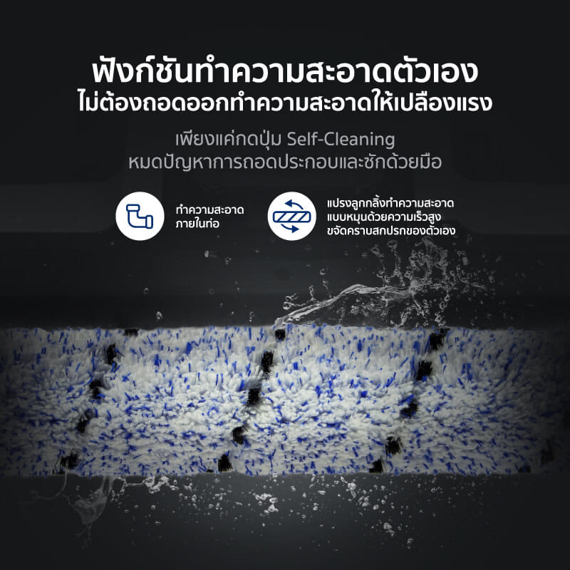 เครื่องดูดฝุ่นแบบด้าม ALECTRIC รุ่น V-PRO สีขาว_4