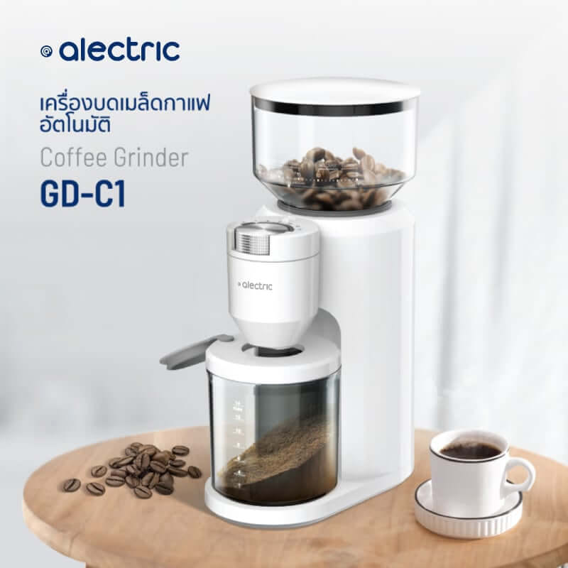 เครื่องบดกาแฟ ALECTRIC รุ่น GD-C1 สีดำ_10