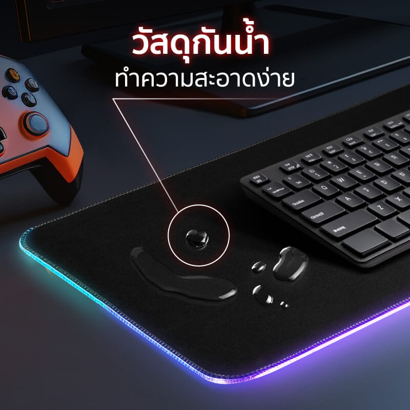 แผ่นรองเมาส์ FENNIX รุ่น MP06-4 สีดำ_4
