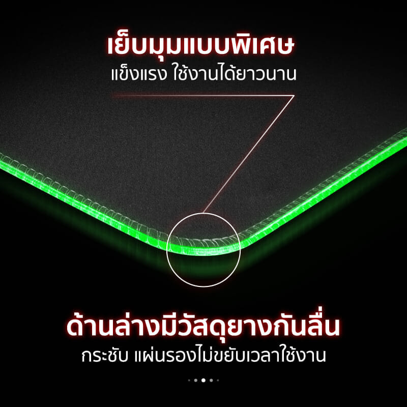 แผ่นรองเมาส์ FENNIX รุ่น MP06-4 สีดำ_5