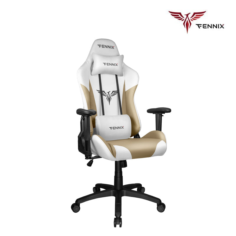 เก้าอี้เกมมิ่ง FENNIX รุ่น VARDA SERIES VD-007 สีลาเต้/ขาว