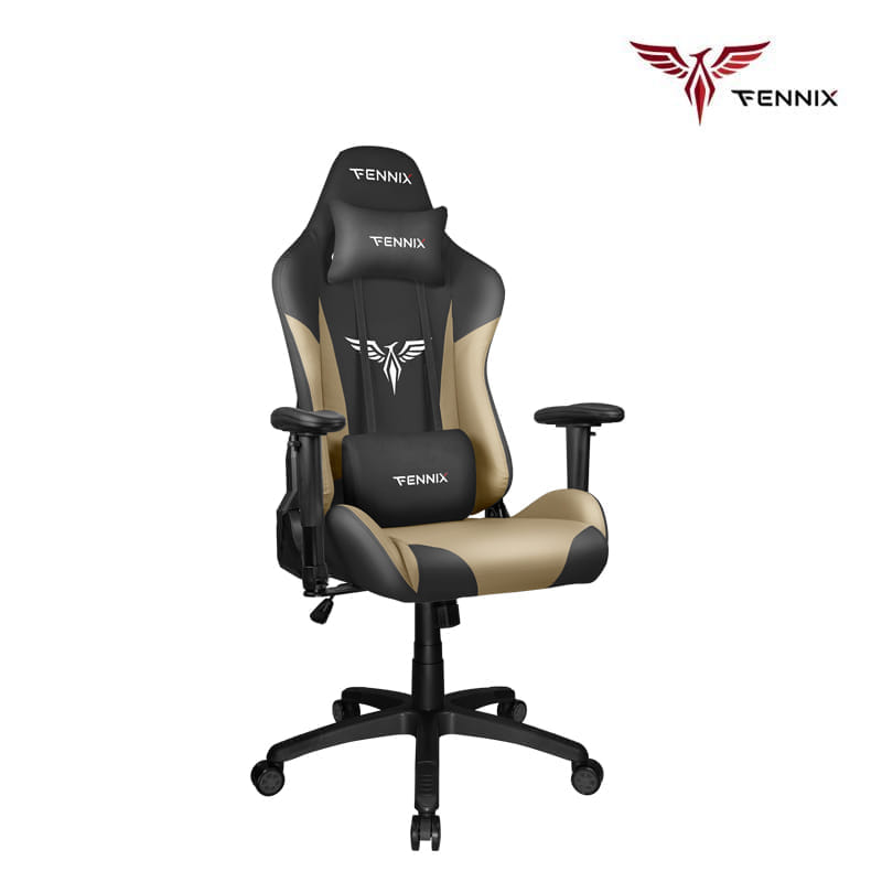 เก้าอี้เกมมิ่ง FENNIX รุ่น VARDA SERIES VD-007 สีลาเต้/ดำ