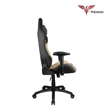 เก้าอี้เกมมิ่ง FENNIX รุ่น VARDA SERIES VD-007 สีลาเต้/ดำ_2