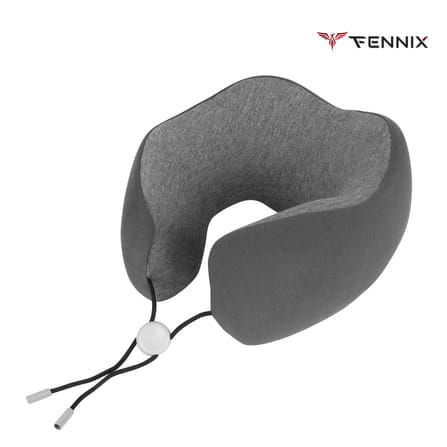 หมอนรองคอ FENNIX รุ่น NECK PILLOW สีเทา_1