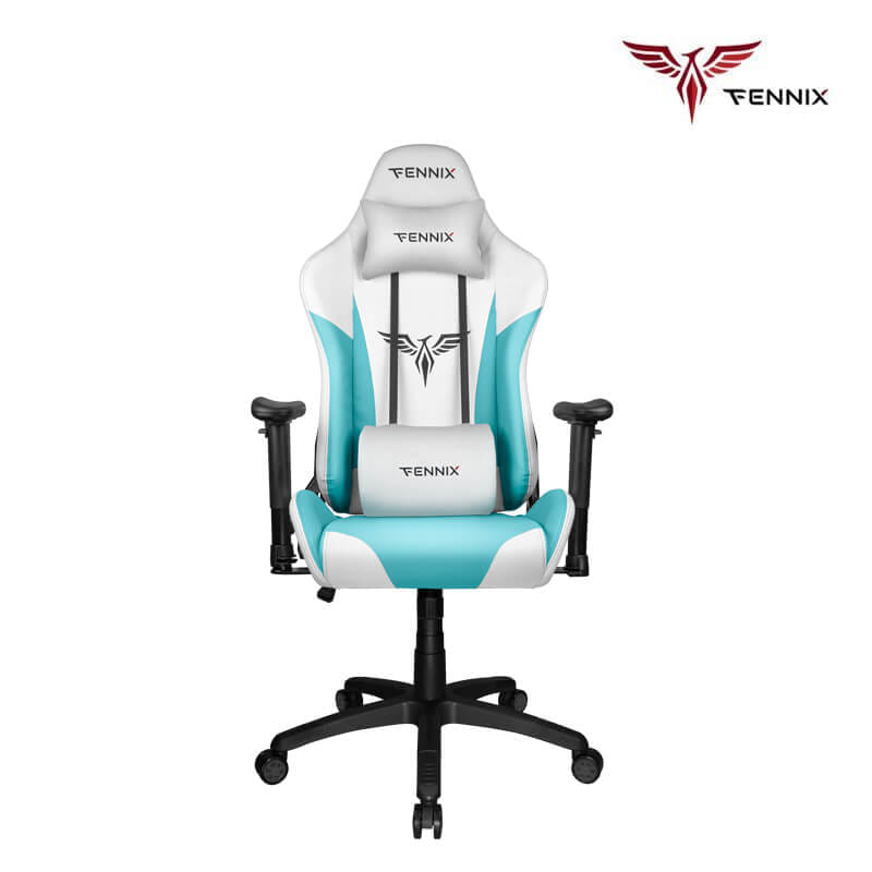 เก้าอี้เกมมิ่ง FENNIX รุ่น VARDA SERIES VD-007 สีมิ้นท์/ขาว