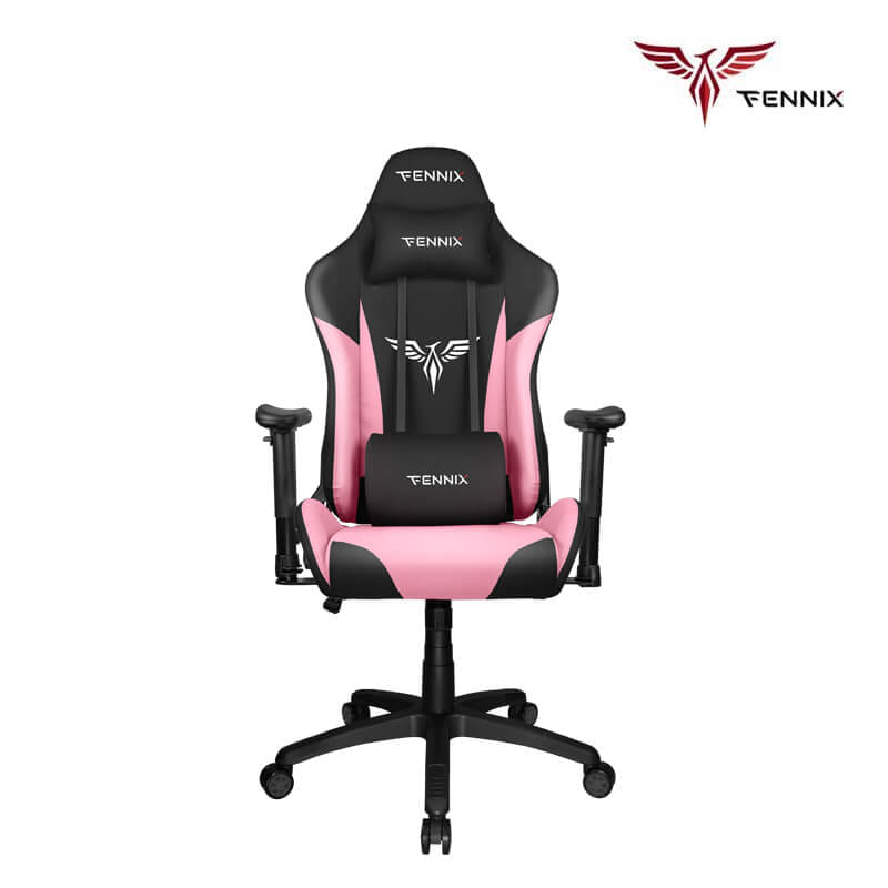เก้าอี้เกมมิ่ง FENNIX รุ่น VARDA SERIES VD-007 สีดำ/ชมพู
