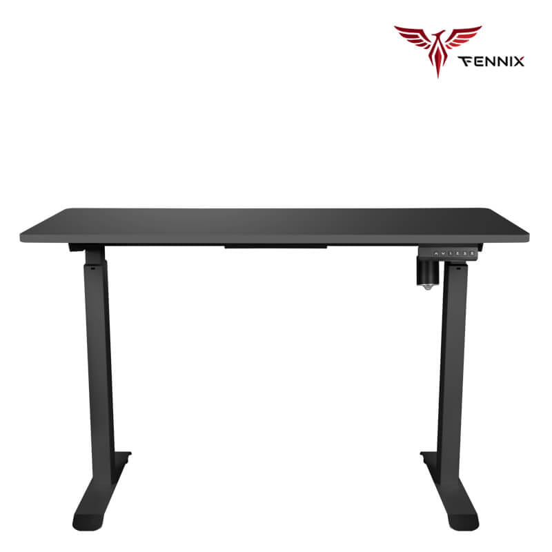 โต๊ะทำงานเพื่อสุขภาพ FENNIX รุ่น 120*60CM สีดำ
