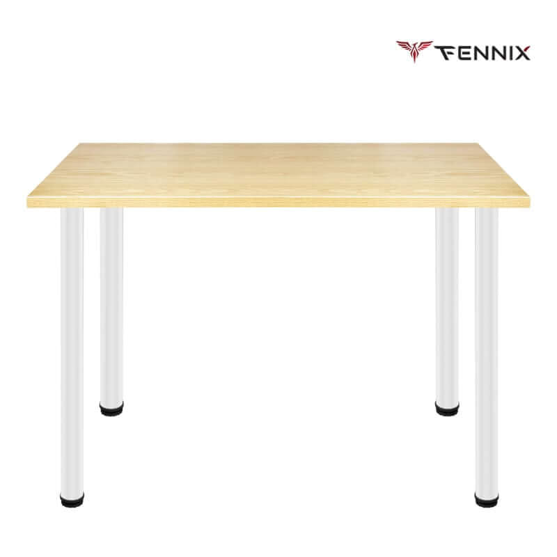 โต๊ะทำงาน FENNIX รุ่น LINNMON 100*60CM สีโอ๊ค/ขาว