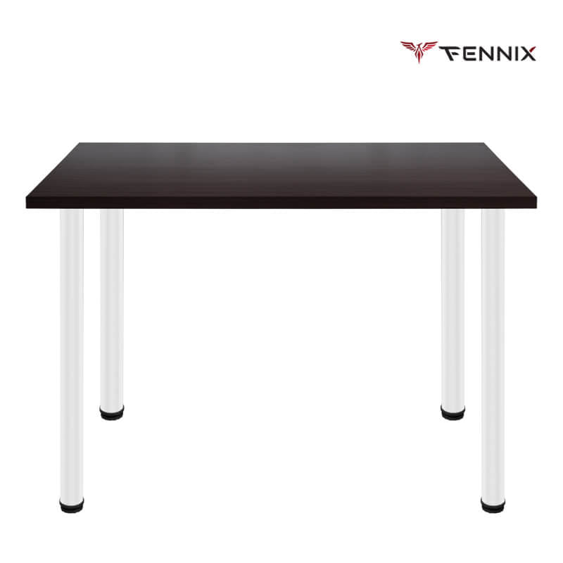 โต๊ะทำงาน FENNIX รุ่น LINNMON 120*60CM สีน้ำตาล/ขาว_0