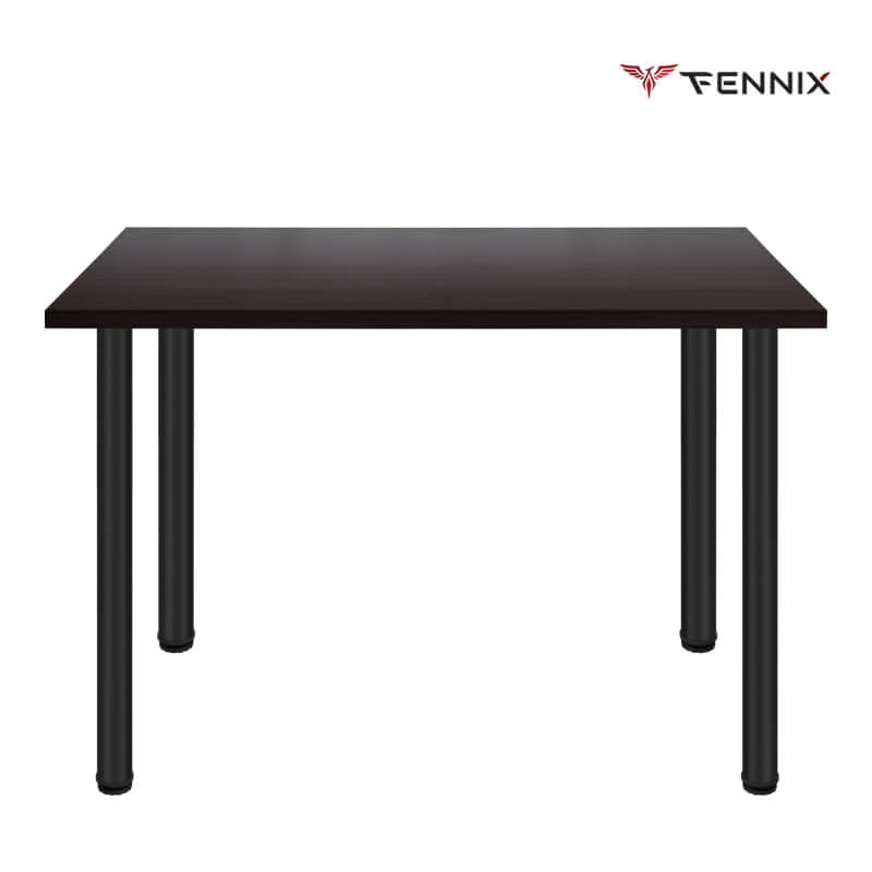 โต๊ะทำงาน FENNIX รุ่น LINNMON 140*60CM สีน้ำตาล/ดำ_0