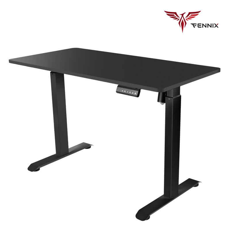 โต๊ะทำงานเพื่อสุขภาพ FENNIX รุ่น 120*60CM สีดำ_1