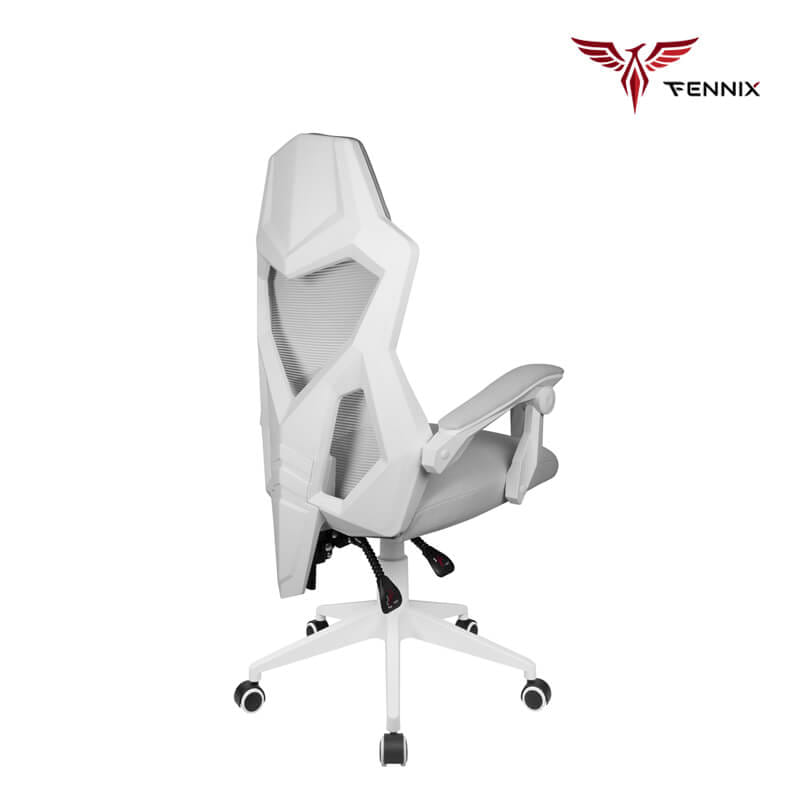 เก้าอี้สำนักงาน FENNIX รุ่น HC-6H01 สีขาว/เทา_1