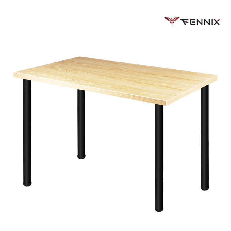 โต๊ะทำงาน FENNIX รุ่น LINNMON 100*60CM สีโอ๊ค/ดำ_1