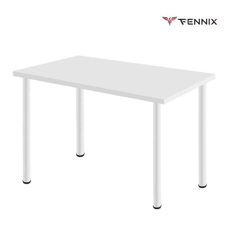 โต๊ะทำงาน FENNIX รุ่น LINNMON 100*60CM สีขาว_1