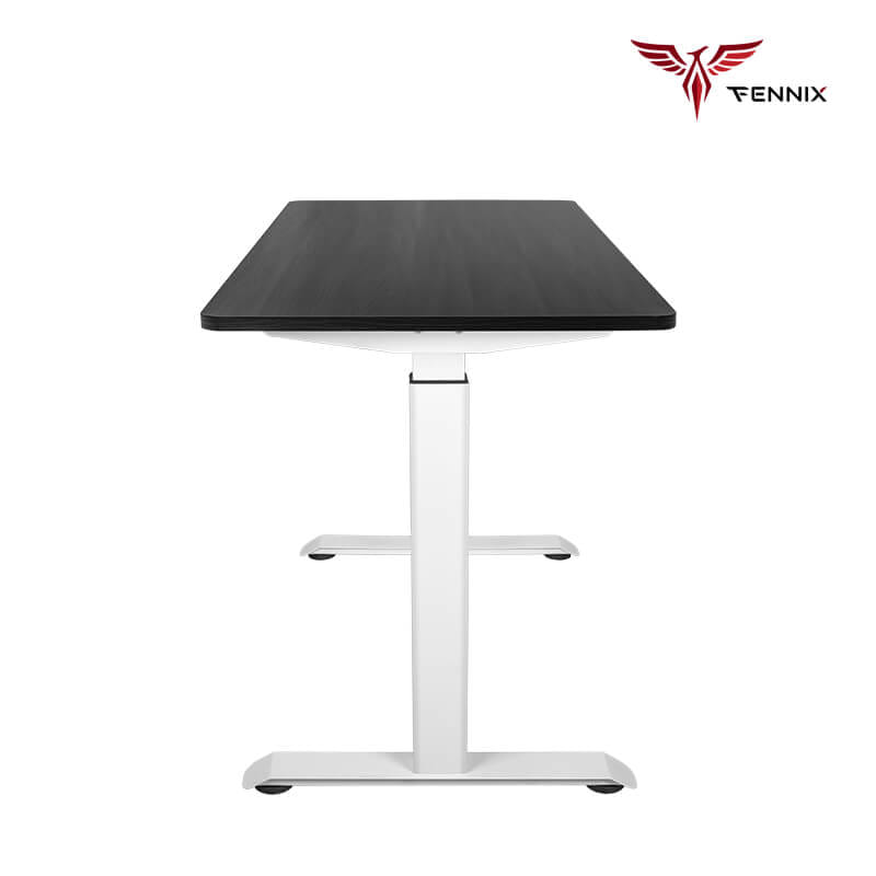 โต๊ะทำงานเพื่อสุขภาพ FENNIX รุ่น 160*80CM สีดำ/ขาว_2