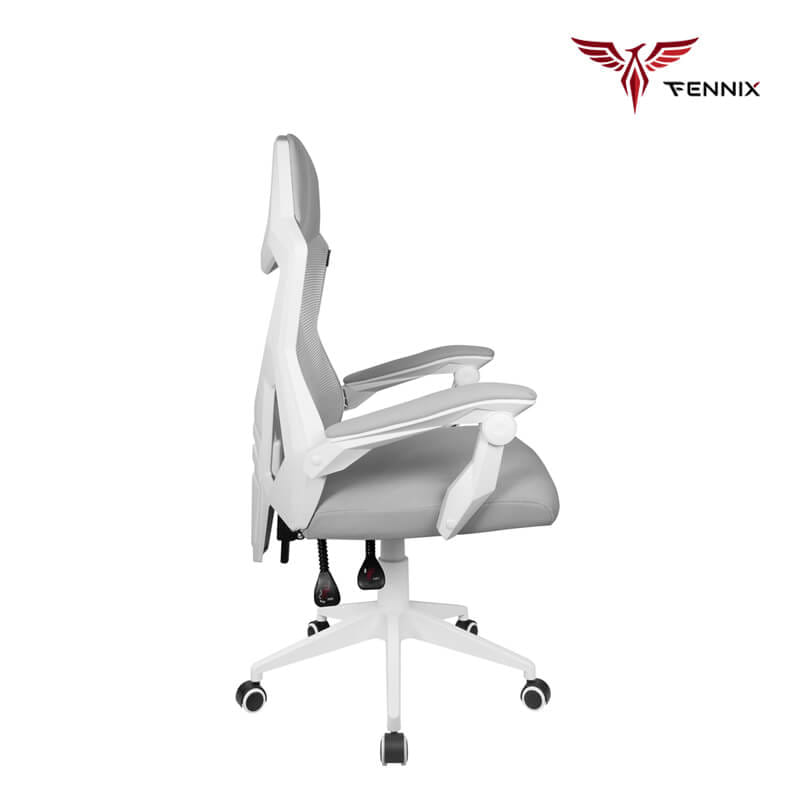 เก้าอี้สำนักงาน FENNIX รุ่น HC-6H01 สีขาว/เทา_2