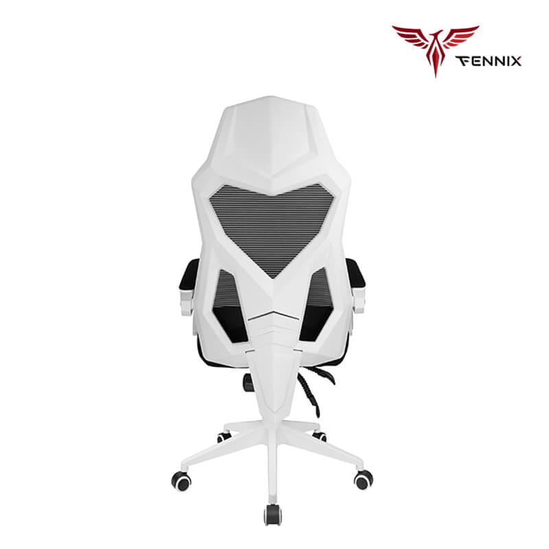 เก้าอี้สำนักงาน FENNIX รุ่น HC-6H01 สีขาว/ดำ_3