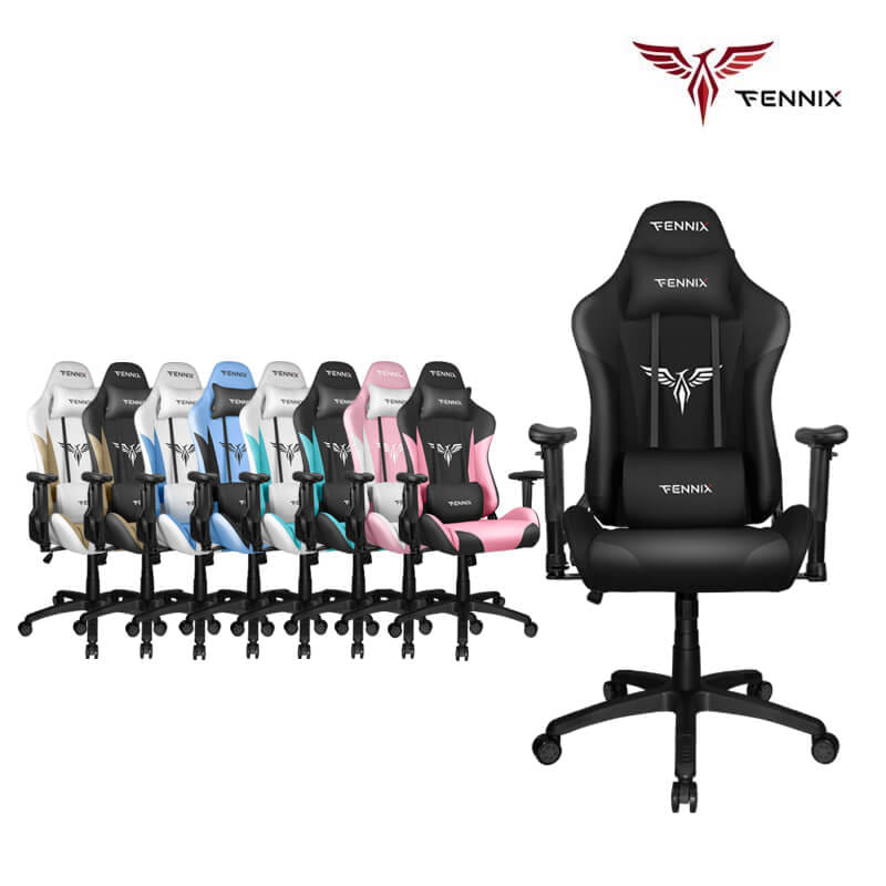 เก้าอี้เกมมิ่ง FENNIX รุ่น VARDA SERIES VD-007 สีมิ้นท์/ดำ_4