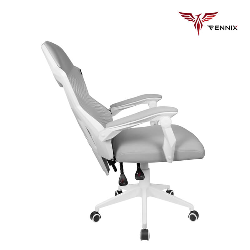 เก้าอี้สำนักงาน FENNIX รุ่น HC-6H01 สีขาว/เทา_4