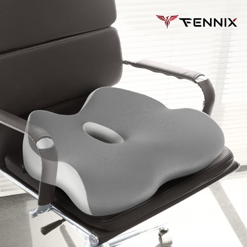 เบาะรองนั่ง FENNIX รุ่น SEAT CUSHION สีเทา_6