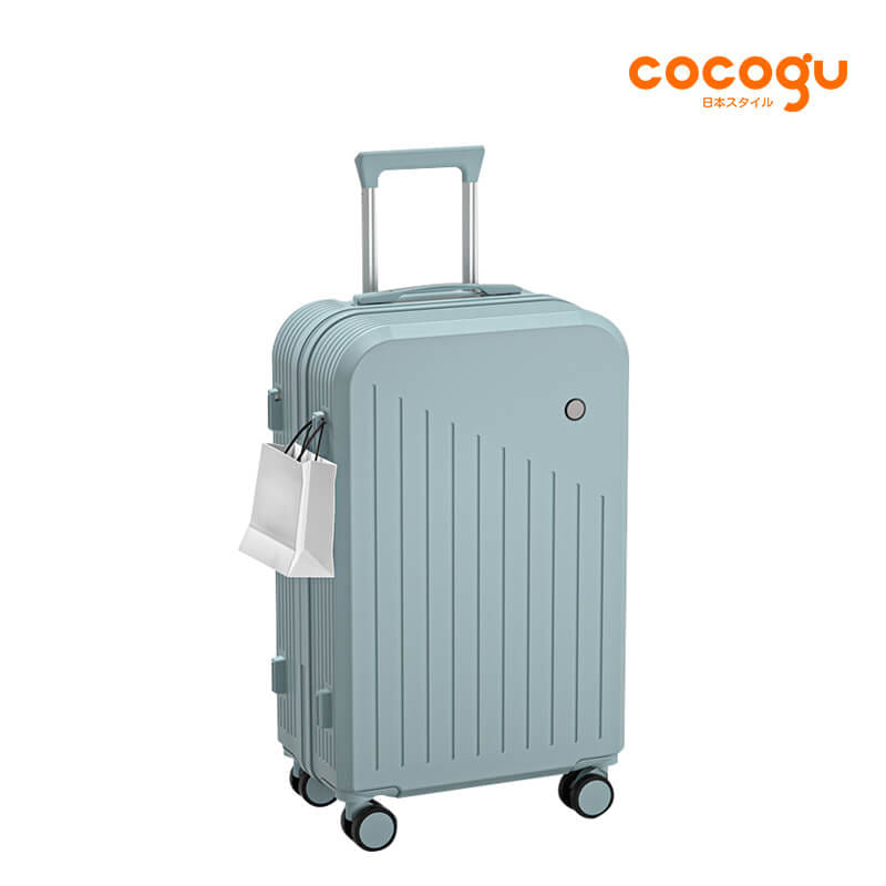 กระเป๋าเดินทาง 24 นิ้ว COCOGU รุ่น 1005 สีฟ้า_0