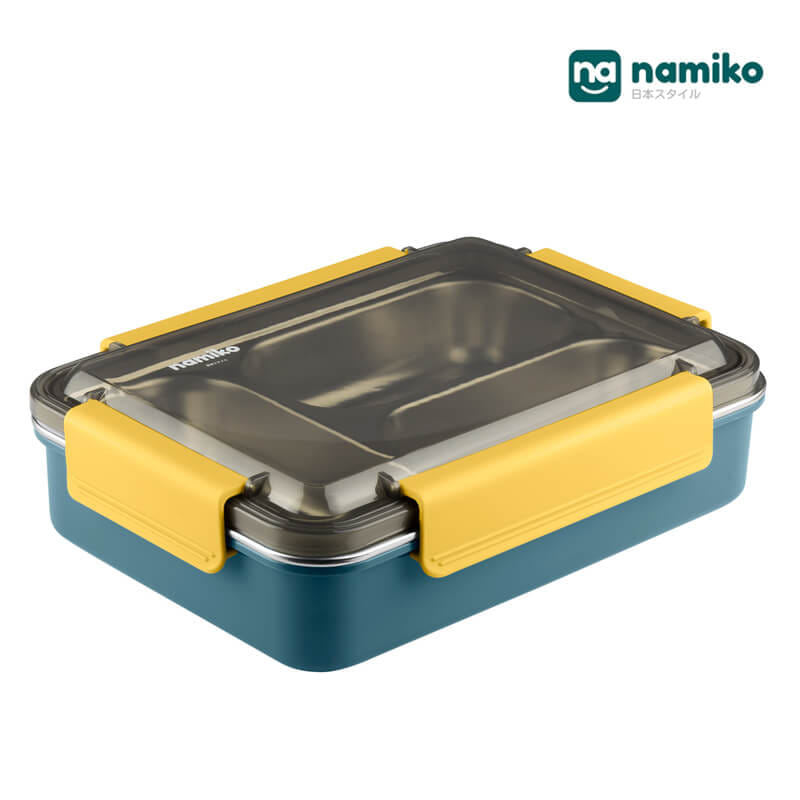 กล่องอาหาร NAMIKO รุ่น #6544-2 1100 ML สีน้ำเงิน_0