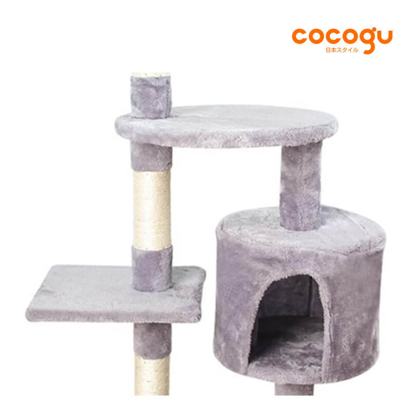 คอนโดแมว COCOGU รุ่น MT04 สีเทา_1