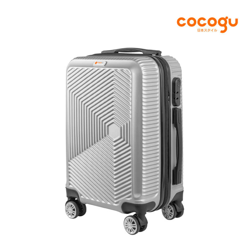 กระเป๋าเดินทาง 20 นิ้ว COCOGU รุ่น LG-DB สีเงิน_1