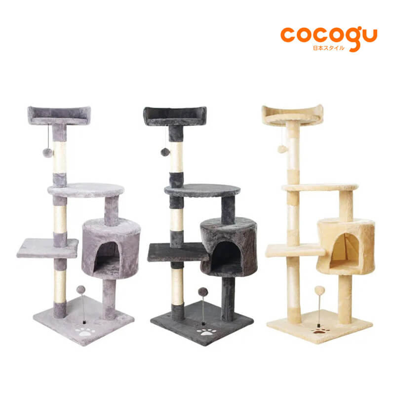 คอนโดแมว COCOGU รุ่น MT04 สีครีม_6
