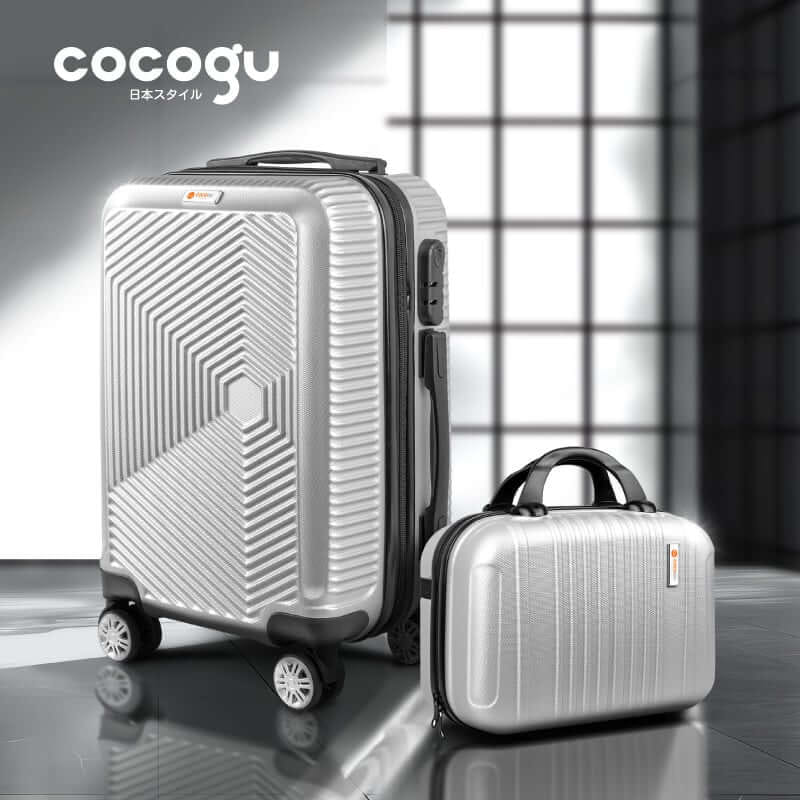 กระเป๋าเดินทาง 20 นิ้ว COCOGU รุ่น LG-DB สีเงิน_6