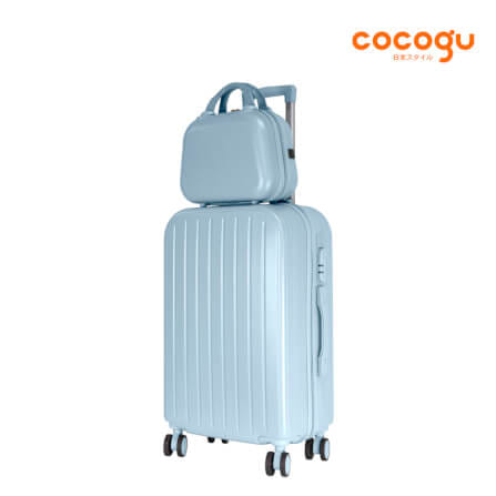 กระเป๋าเดินทาง 13นิ้ว + 24นิ้ว COCOGU SET รุ่น 516 สีฟ้า_1