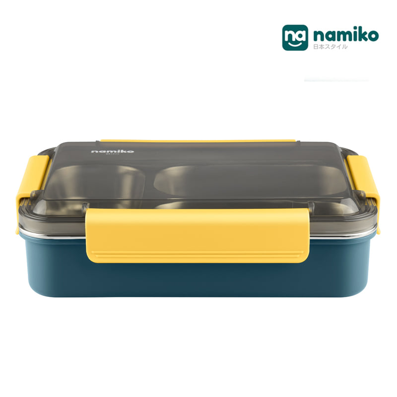 กล่องอาหาร NAMIKO #6543-2 700 มล. สีน้ำเงิน_0
