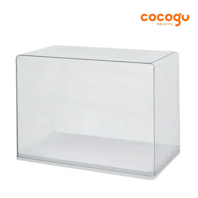 กล่องจัดเก็บโมเดล COCOGU รุ่น SIZE L 1 ชั้น สีขาว_0