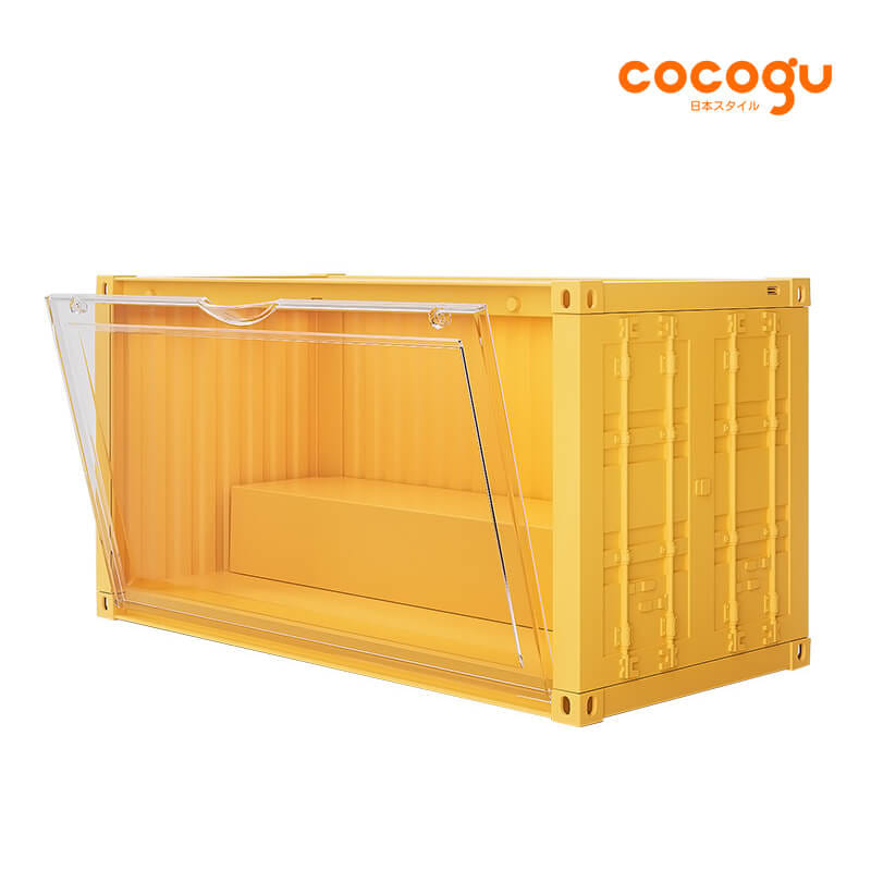 กล่องจัดเก็บโมเดล COCOGU รุ่น 910 สีเหลือง_0