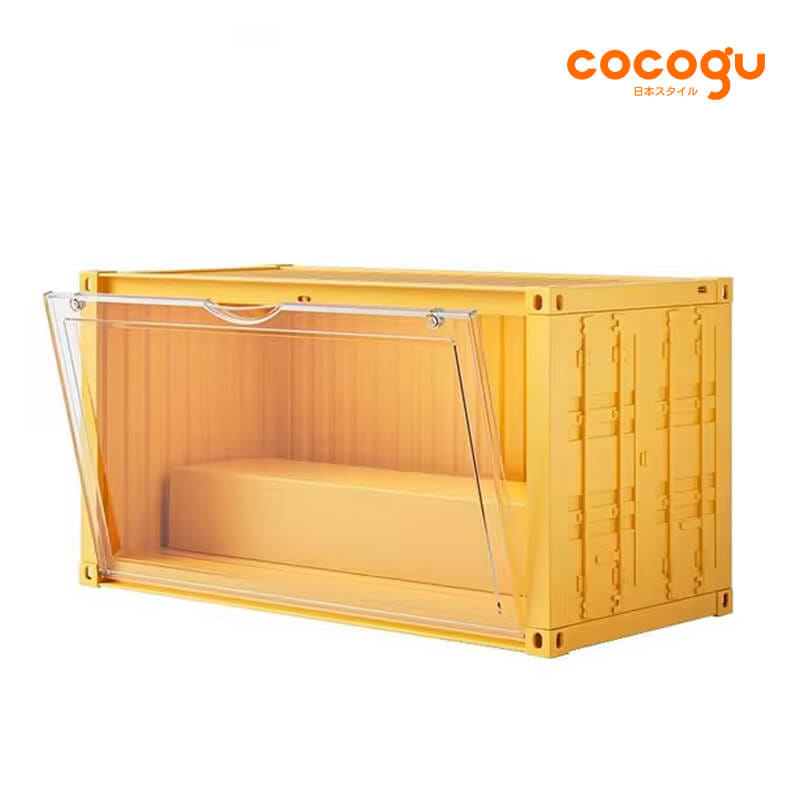 กล่องจัดเก็บโมเดล COCOGU รุ่น 930 สีเหลือง_0