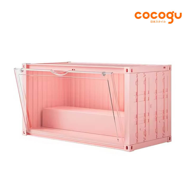 กล่องจัดเก็บโมเดล COCOGU รุ่น 930 สีชมพู_0