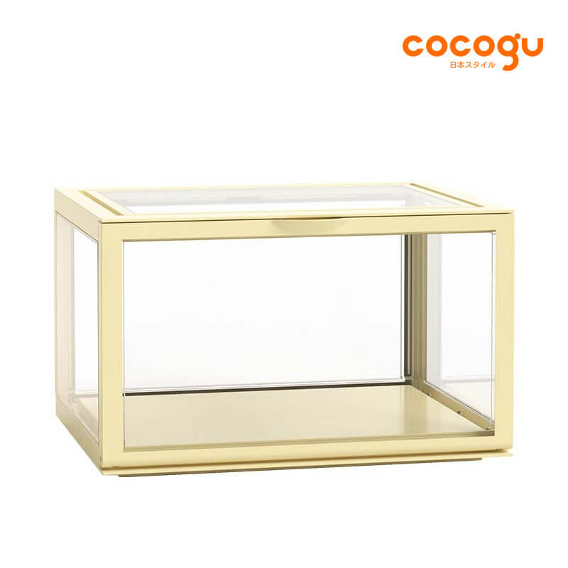 กล่องจัดเก็บโมเดล COCOGU รุ่น 892-1 สีเหลือง_0