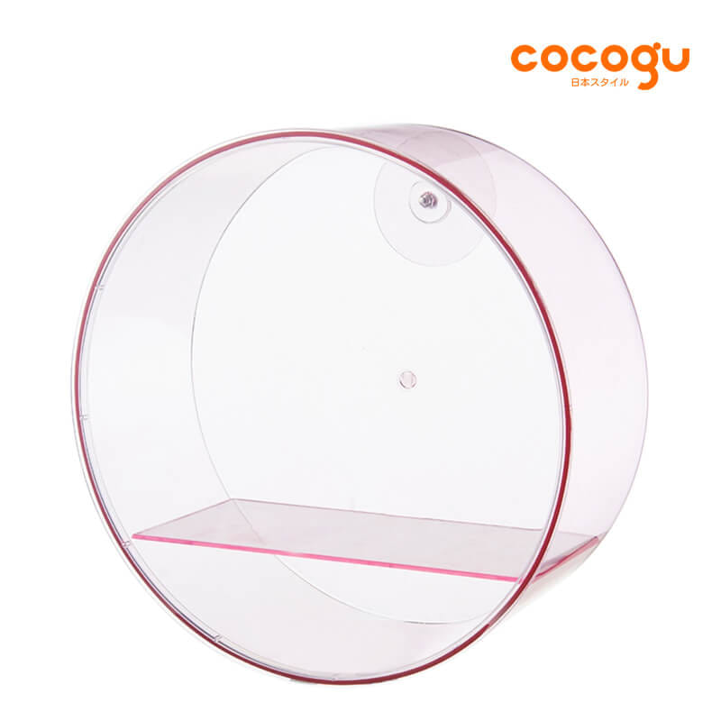 กล่องโชว์โมเดลติดผนัง COCOGU รุ่น 939 สีชมพู