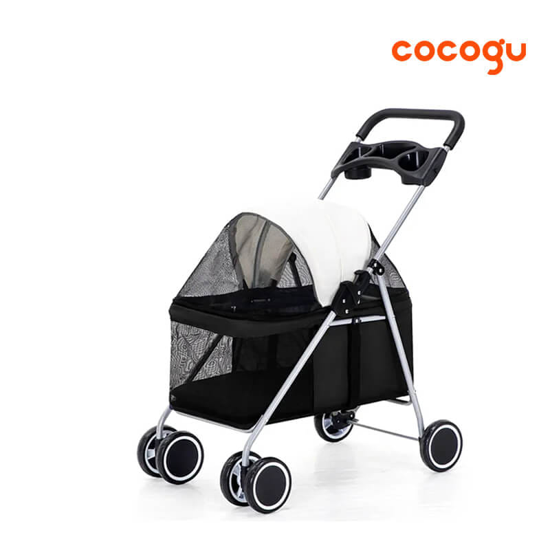 รถเข็นสัตว์เลี้ยง COCOGU รุ่น DTC-807 สีดำ_0