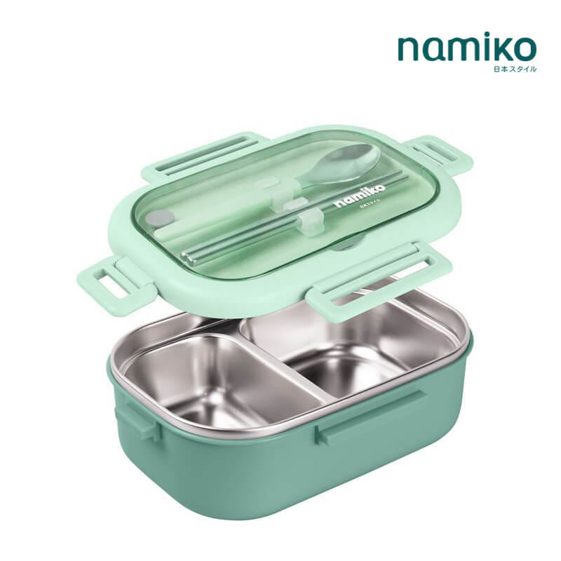 กล่องอาหาร NAMIKO รุ่น #6714 850 ML สีเขียว_1