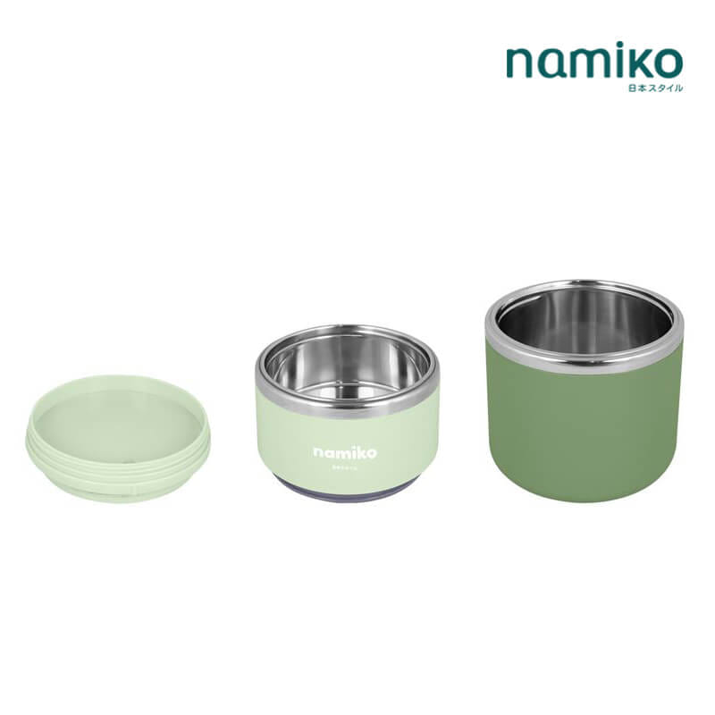 กระติกสเตนเลส 2 ชั้น NAMIKO รุ่น #6532 930 ML สีเขียว_1