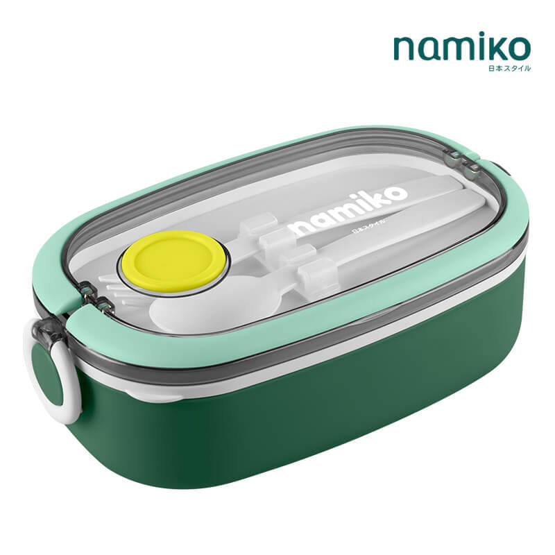 กล่องอาหาร NAMIKO รุ่น 750ML สีเขียว_1