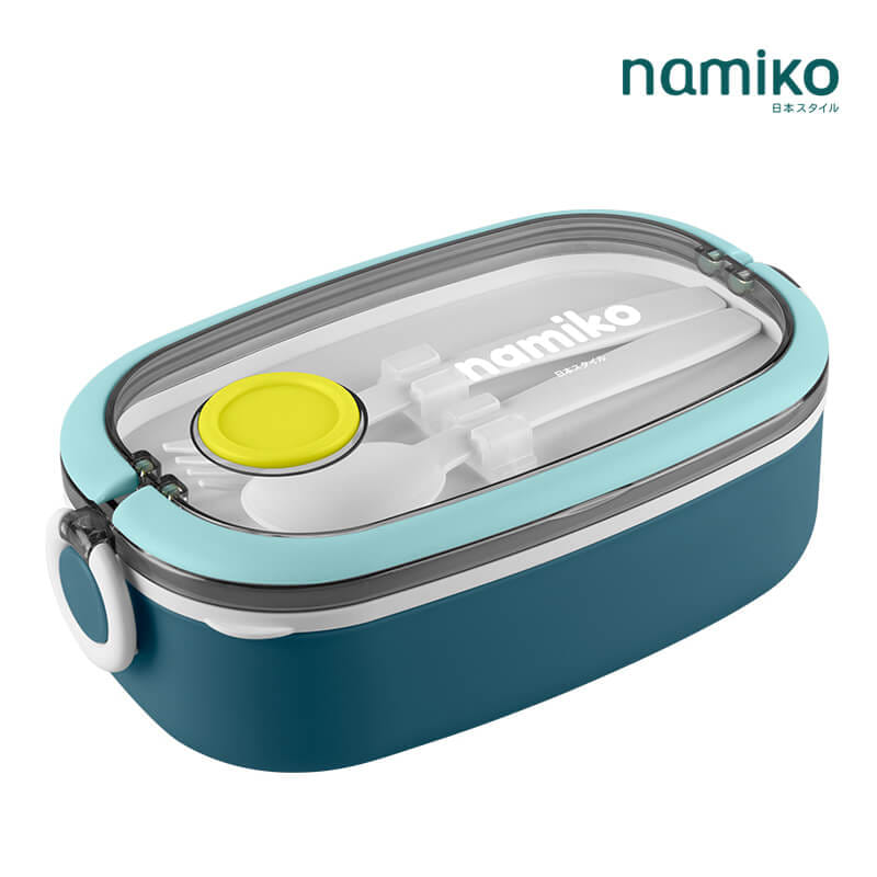 กล่องอาหาร NAMIKO รุ่น 750ML สีฟ้า_1