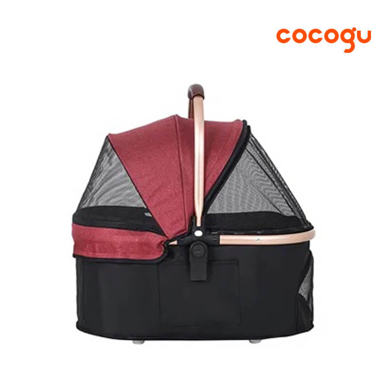 รถเข็นสัตว์เลี้ยง COCOGU รุ่น BC1-G สีแดง_1